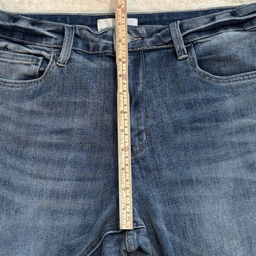 VERVET Belle Flare Jeans High Rise Size 30 Stretch Denim - Picture 9 of 11